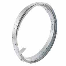 Лента перфорированная монтажная, 2 мм, LM 3см х 10 м, отвер. 4,5-5 мм, цинк Россия Сибртех