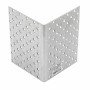 Крепежный уголок равносторонний  2 мм,   KUR 100 x 100 x 140 мм Россия Сибртех