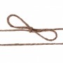 Шпагат джутовый, 1 мм, L 140 м, 2-ниточный, Россия Сибртех