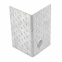 Крепежный уголок равносторонний  2 мм,   KUR 80 x 80 x 140 мм Россия Сибртех