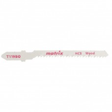 Полотна для электролобзика  по дереву, 3 шт,T119BO, 50 x 2 мм, HCS, фигур. рез Matrix