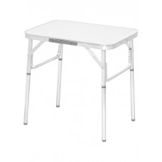 Стол складной алюминиевый, столешница МДФ, 600 х 450 х 250/590 Camping Palisad