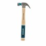 Молоток-гвоздодер, 200 г, угол 45, магнит, обрезиненная рукоятка American hickory GROSS
