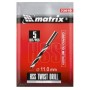 Сверло по металлу, 11 мм, полированное, HSS, 5 шт, цилиндрический хвостовик Matrix