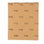 Шлифлист на бумажной основе, P 100, 230 х 280 мм, 10 шт, водостойкий Matrix