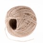 Шпагат джутовый, 1 мм, L 140 м, 2-ниточный, Россия Сибртех