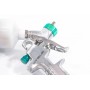 Краскораспылитель AG 810 HVLP, гравитационный, сопло 0,8 мм и 1 мм Stels