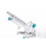 Краскораспылитель AG 810 HVLP, гравитационный, сопло 0,8 мм и 1 мм Stels