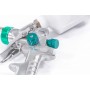 Краскораспылитель AG 810 HVLP, гравитационный, сопло 0,8 мм и 1 мм Stels