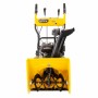 Бензиновая снегоуборочная машина SB 650 E, 6,5 л.с, с электростартером, фара Denzel