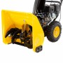 Бензиновая снегоуборочная машина SB 650 E, 6,5 л.с, с электростартером, фара Denzel